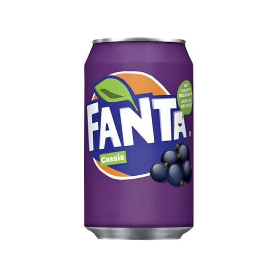 Fanta Cassis 0,33L 3 Fanta Cassis 0,33L