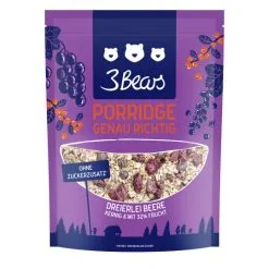 3 Bears Dreierlei Beere Porridge 400G