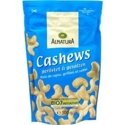 Alnatura Bio Cashews Geröstet & Gesalzen 100G