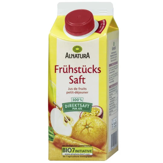 Alnatura Bio Frühstückssaft 0,75L 3 Alnatura Bio Frühstückssaft 0,75L