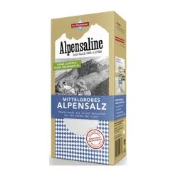 Bad Reichenhaller Alpensaline Mittelgrobes Alpensalz 1KG