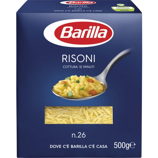 Barilla Risoni 500G 3 Barilla Risoni 500G