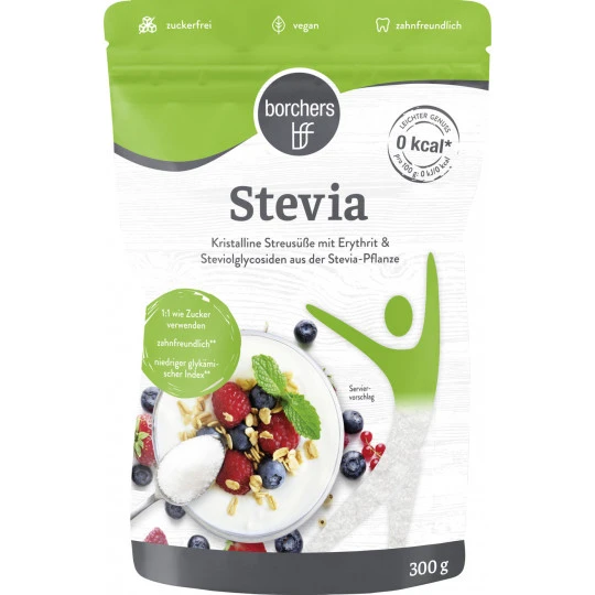 BFF Stevia - Kristalline Streusüße 300G 3 BFF Stevia - Kristalline Streusüße 300G