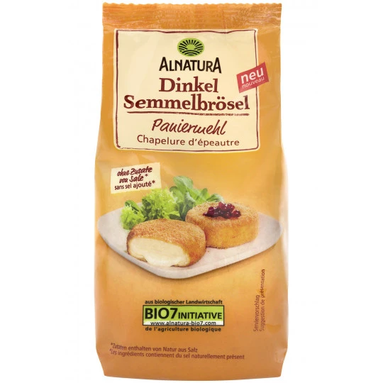 Alnatura Bio Dinkel Semmelbrösel Paniermehl 200G 3 Alnatura Bio Dinkel Semmelbrösel Paniermehl 200G