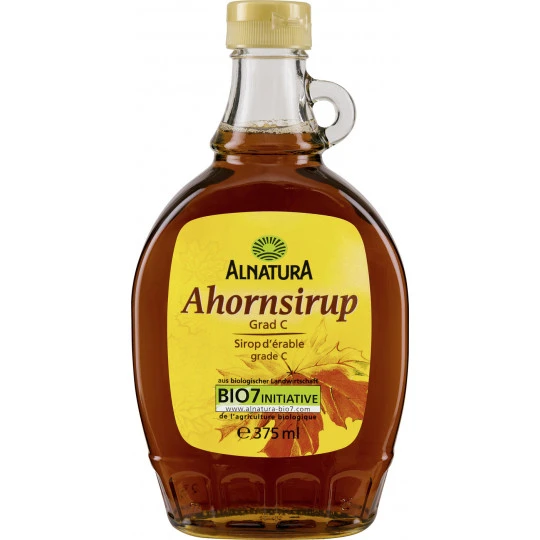 Alnatura Bio Ahornsirup Grad C 375ML 3 Alnatura Bio Ahornsirup Grad C 375ML