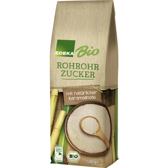 EDEKA Bio Rohrohrzucker 500G 3 EDEKA Bio Rohrohrzucker 500G