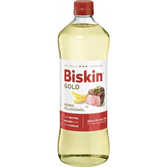 Biskin Gold Reines Pflanzenöl 750ML 3 Biskin Gold Reines Pflanzenöl 750ML