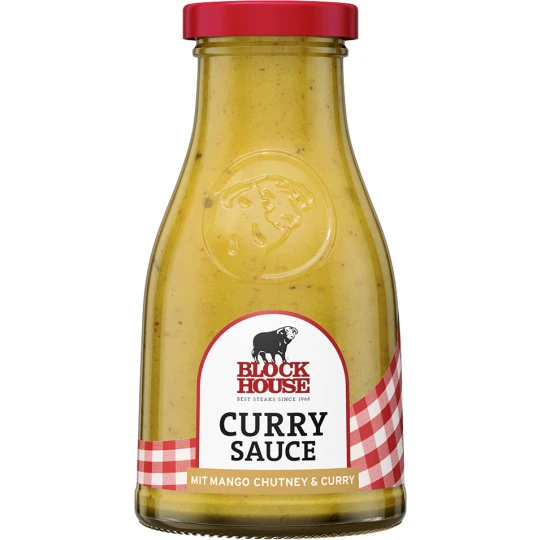 Block House Curry Sauce 240ML 3 Block House Curry Sauce 240ML