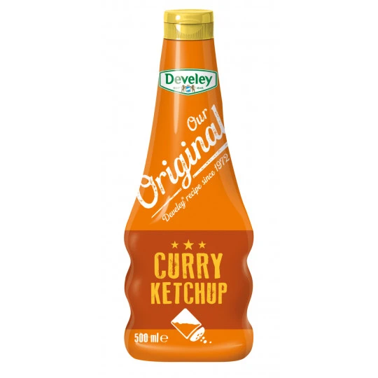 Develey Our Original Curry Ketchup 0,5L 3 Develey Our Original Curry Ketchup 0,5L