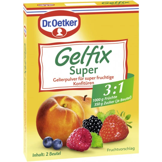 Dr. Oetker Gelfix Super Gelierpulver 3:1 50G 3 Dr. Oetker Gelfix Super Gelierpulver 3:1 50G