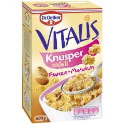 Dr. Oetker Vitalis Knusper Flakes 600G