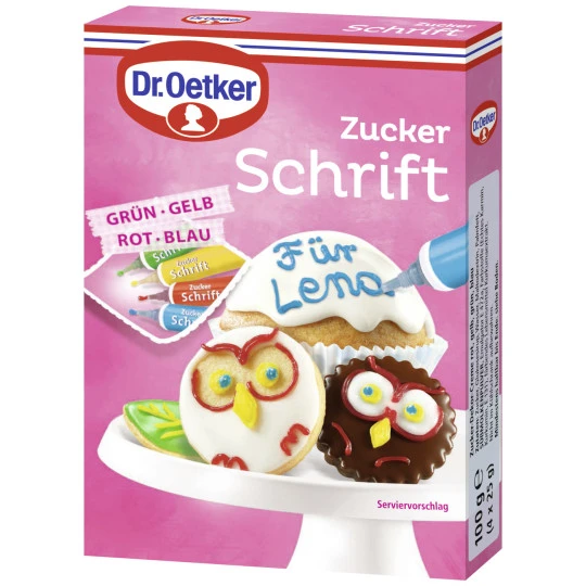 Dr. Oetker Zuckerschrift 100G 3 Dr. Oetker Zuckerschrift 100G
