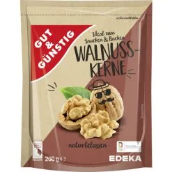 Gut & Günstig Walnusskerne 200G