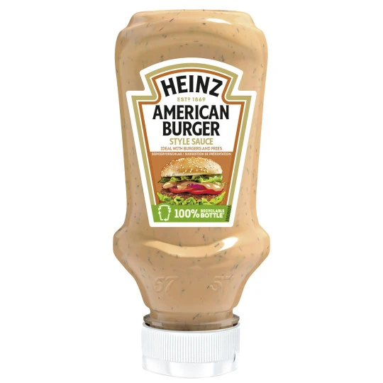 Heinz American Style Burger Sauce 220ML 3 Heinz American Style Burger Sauce 220ML