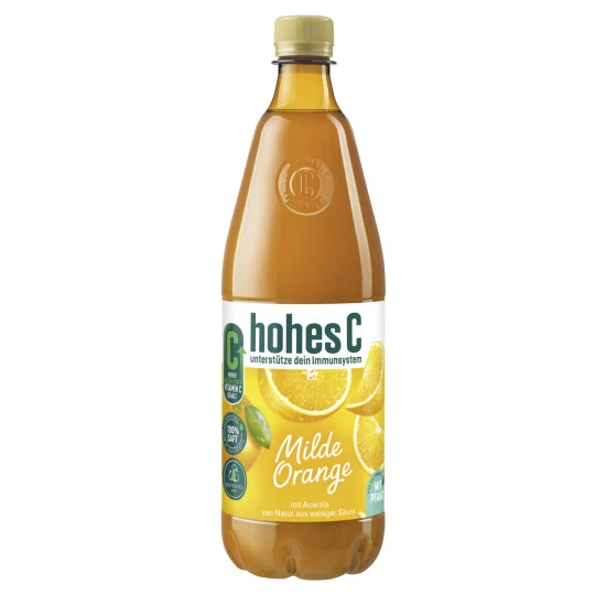 Hohes C Milde Orange 1L 3 Hohes C Milde Orange 1L