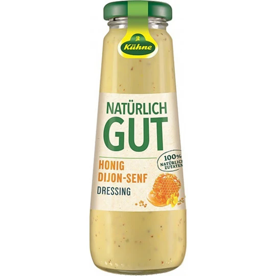 Kühne Natürlich Gut Honig Dijon-Senf Dressing 250ML 3 Kühne Natürlich Gut Honig Dijon-Senf Dressing 250ML