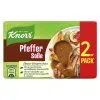 Knorr Pfeffer Soße Ergibt 2x 250ML 46G 2 Knorr Pfeffer Soße Ergibt 2x 250ML 46G -ALNATURA Verkäufe knorr pfeffer soamp223e famp252r 2x250ml 46g