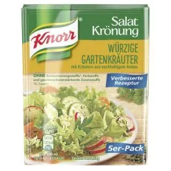 Knorr Salatkrönung Würzige Gartenkräuter 5ST 40G
