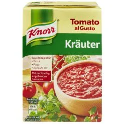 Knorr Tomato Al Gusto Kräuter Sauce 370G