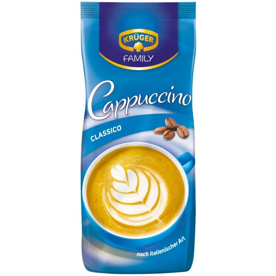 Krüger Family Cappuccino Classico Im Nachfüllbeutel 500G 3 Krüger Family Cappuccino Classico Im Nachfüllbeutel 500G