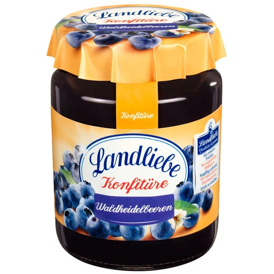 Landliebe Konfitüre Waldheidelbeeren 200G 3 Landliebe Konfitüre Waldheidelbeeren 200G