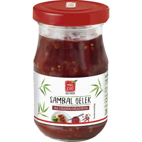 Ming Chu Sambal Oelek 200G 3 Ming Chu Sambal Oelek 200G