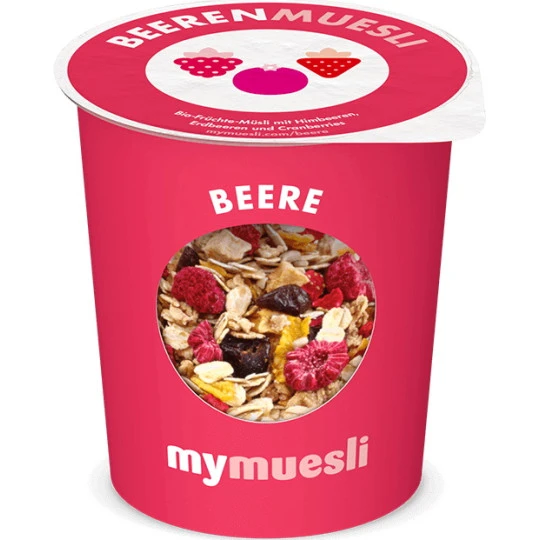 Mymuesli Bio Beeren-Müsli 85G 3 Mymuesli Bio Beeren-Müsli 85G