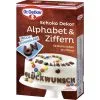 Dr. Oetker Schoko Dekor Alphabet & Ziffern 58G 1 Dr. Oetker Schoko Dekor Alphabet & Ziffern 58G -ALNATURA Verkäufe oeschoko abc uziff58g