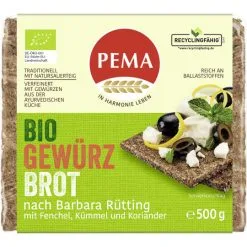 Pema Bio Gewürz Brot Nach Barbara Rütting 500G