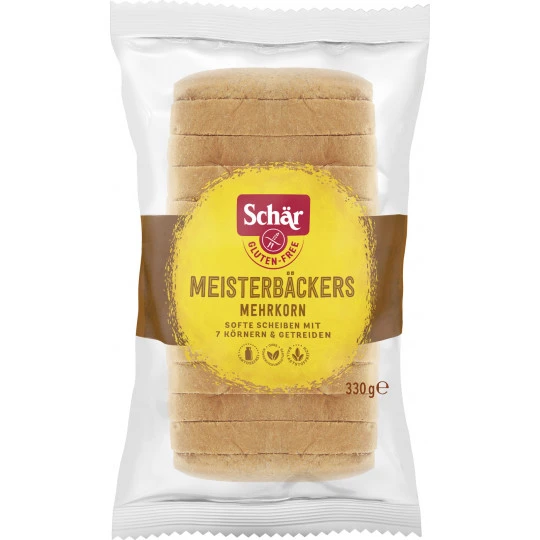 Schär Meisterbäckers Mehrkorn 330G 3 Schär Meisterbäckers Mehrkorn 330G