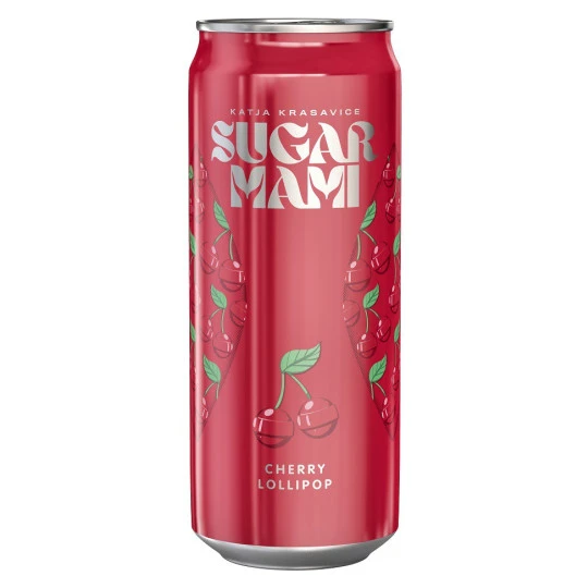 Sugar Mami Cherry Lollipop 0,33L 3 Sugar Mami Cherry Lollipop 0,33L