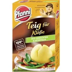 Pfanni Teig Für Klöße Aus Gekochten Kartoffeln Für 10 Stück 275G