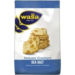 Wasa Delicate Crackers Sea Salt 180G